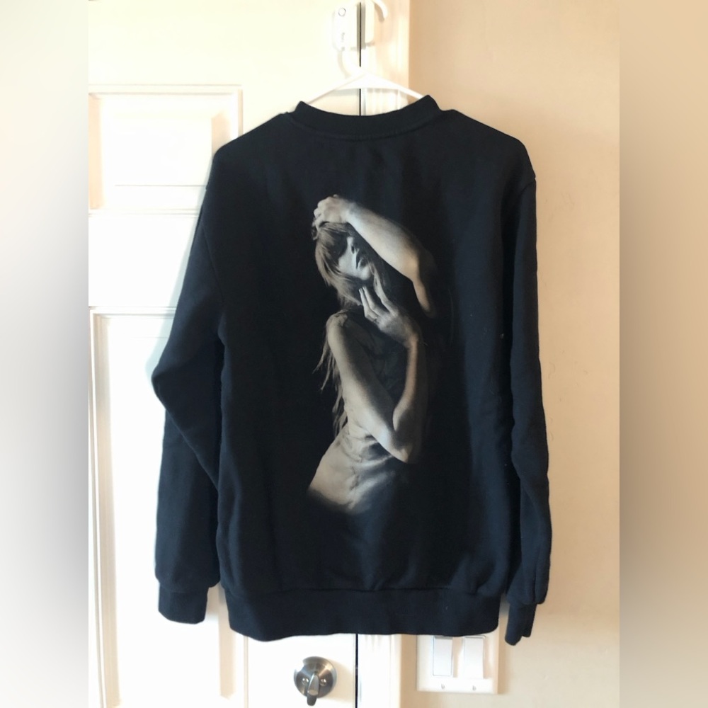 TTPD Black Graphic Women's Sweatshirt